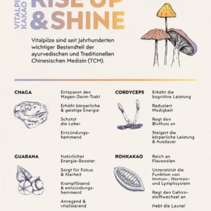 Alternative view of Mushroom Kakao 2.0 - Rise Up & Shine Kakao mit Vitalpilzen & Guarana